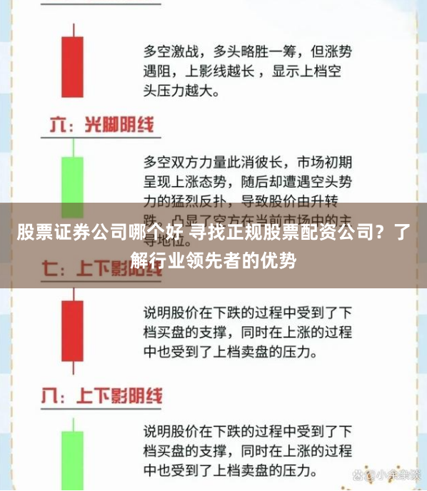 股票证券公司哪个好 寻找正规股票配资公司？了解行业领先者的优势